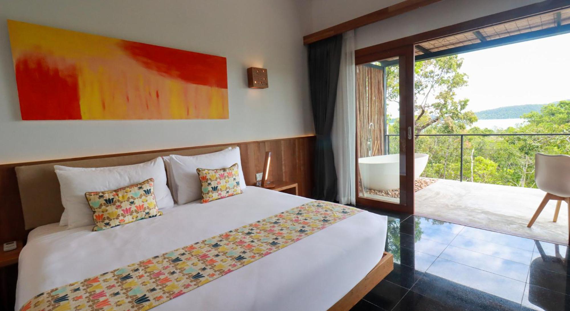 Island Center Point Hotel Đảo Koh Rong Samloem Ngoại thất bức ảnh